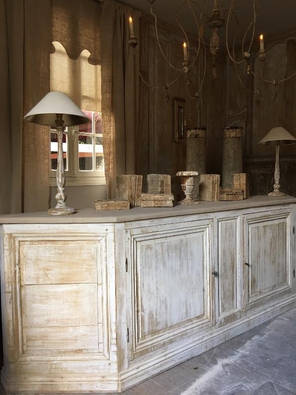 Enfilade de boiserie suedoise en pin , patine d origine..